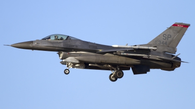 Photo ID 92756 by Chris Lofting. USA Air Force General Dynamics F 16C Fighting Falcon, 91 0344