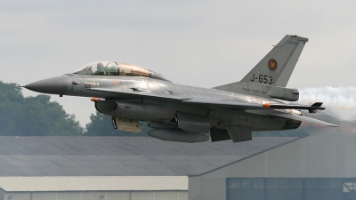 Photo ID 11812 by Nathan Daws. Netherlands Air Force General Dynamics F 16BM Fighting Falcon, J 653