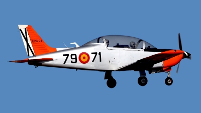 Photo ID 92972 by Carl Brent. Spain Air Force Enaer T 35C Tamiz, E 26 24