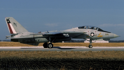 Photo ID 93089 by David F. Brown. USA Navy Grumman F 14A Tomcat, 162710