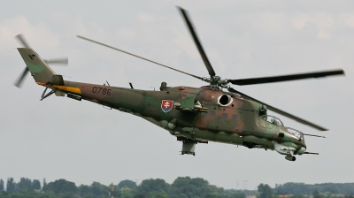 Photo ID 93332 by Andreas Zeitler - Flying-Wings. Slovakia Air Force Mil Mi 35 Mi 24V, 0786