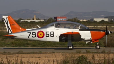 Photo ID 93085 by Chris Lofting. Spain Air Force Enaer T 35C Pillan, E 26 11