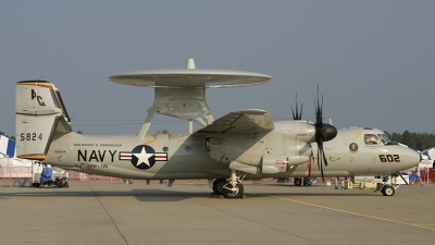 Photo ID 93257 by Barry Swann. USA Navy Grumman E 2C II Hawkeye, 165824