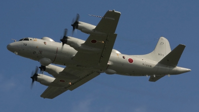 Photo ID 11895 by Barry Swann. Japan Navy Lockheed EP 3E Aries II, 9172