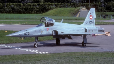 Photo ID 93732 by Rainer Mueller. Switzerland Air Force Northrop F 5E Tiger II, J 3070