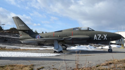 Photo ID 94025 by Lieuwe Hofstra. Norway Air Force Republic RF 84F Thunderflash, 52 8723