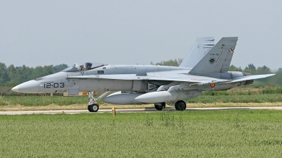 Photo ID 11987 by Jason Grant. Spain Air Force McDonnell Douglas C 15 Hornet EF 18A, C 15 45