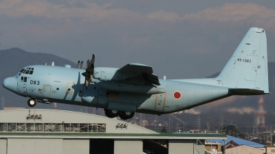 Photo ID 11999 by Barry Swann. Japan Air Force Lockheed C 130H Hercules L 382, 95 1083