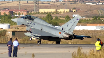 Photo ID 94524 by Alfonso S.. Spain Air Force Eurofighter CE 16 Typhoon EF 2000T, CE 16 06