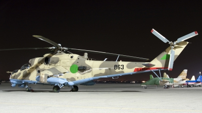Photo ID 12055 by Chris Lofting. Libya Air Force Mil Mi 25, 863
