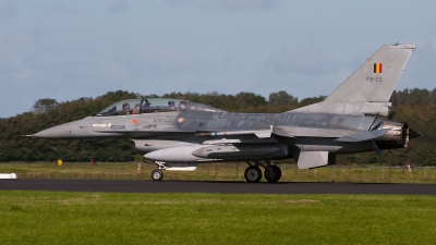 Photo ID 95144 by Lieuwe Hofstra. Belgium Air Force General Dynamics F 16BM Fighting Falcon, FB 22
