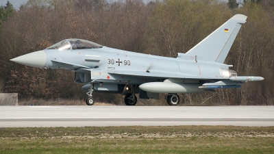 Photo ID 95390 by Jörg Pfeifer. Germany Air Force Eurofighter EF 2000 Typhoon S, 30 90