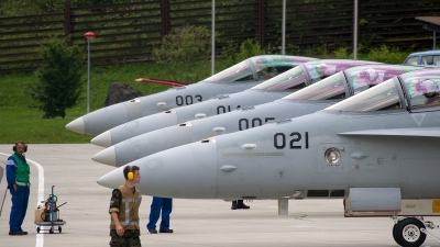 Photo ID 95909 by Jan Eenling. Switzerland Air Force McDonnell Douglas F A 18C Hornet, J 5005