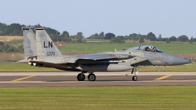 Photo ID 12200 by Chris Lofting. USA Air Force McDonnell Douglas F 15C Eagle, 86 0171