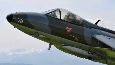 Photo ID 96051 by Martin Thoeni - Powerplanes. Switzerland Air Force Hawker Hunter F58, J 4070