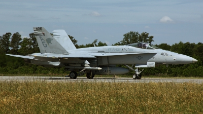 Photo ID 96554 by David F. Brown. USA Navy McDonnell Douglas F A 18C Hornet, 165407