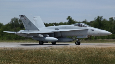 Photo ID 96421 by David F. Brown. USA Navy McDonnell Douglas F A 18A Hornet, 162909