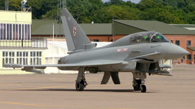 Photo ID 12389 by Tom Gibbons. UK Air Force Eurofighter Typhoon T1, ZJ808