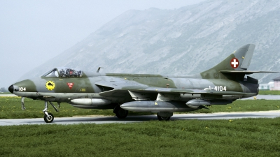Photo ID 97376 by Joop de Groot. Switzerland Air Force Hawker Hunter F58A, J 4104