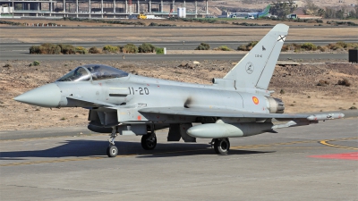 Photo ID 97334 by Lars Kitschke. Spain Air Force Eurofighter C 16 Typhoon EF 2000S, C 16 40