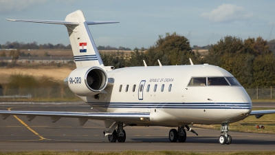 Photo ID 12474 by Gerry Hill. Croatia Government Canadair CL 600 2B16 Challenger 604, 9A CRO