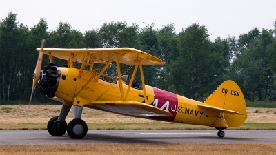 Photo ID 98006 by Jan Eenling. Private Private Boeing PT 17 Kaydet A75N1, OO USN