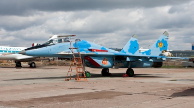 Photo ID 97990 by Andreas Zeitler - Flying-Wings. Kazakhstan Air Force Mikoyan Gurevich MiG 29UB 9 51,  