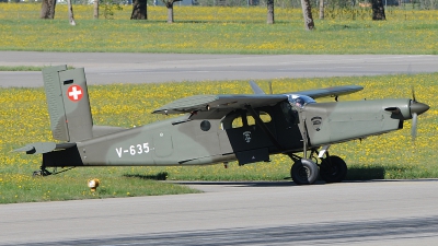 Photo ID 98264 by Stephan Franke - Fighter-Wings. Switzerland Air Force Pilatus PC 6 B2 H2M 1 Turbo Porter, V 635