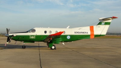 Photo ID 98667 by Martin Kubo. Argentina Gendarmeria Pilatus PC 12, GN 812