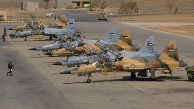 Photo ID 12625 by Frank Noort. Jordan Air Force Northrop F 5F Tiger II, 951