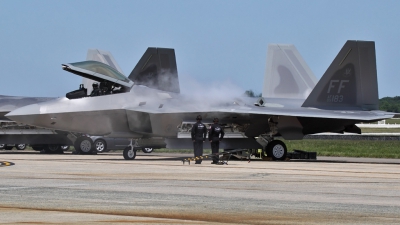 Photo ID 98909 by Joe Osciak. USA Air Force Lockheed Martin F 22A Raptor, 09 4183