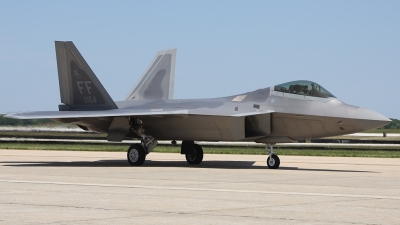 Photo ID 99015 by Joe Osciak. USA Air Force Lockheed Martin F 22A Raptor, 08 4154