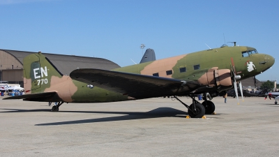 Photo ID 99170 by Joe Osciak. Private American Flight Museum Douglas C 47D Skytrain DC 3A 467, N2805J