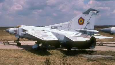 Photo ID 12707 by Chris Lofting. Romania Air Force Mikoyan Gurevich MiG 23MF, 260
