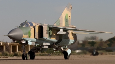 Photo ID 99544 by Chris Lofting. Libya Air Force Mikoyan Gurevich MIG 23MLD, 7202