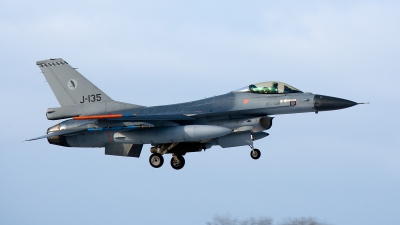 Photo ID 99827 by Jan Eenling. Netherlands Air Force General Dynamics F 16AM Fighting Falcon, J 135