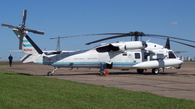 Photo ID 12747 by Martin Kubo. Argentina Government Sikorsky S 70 H 60 Black Hawk Seahawk, H 01