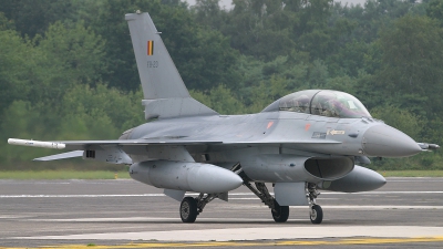 Photo ID 12750 by Johnny Cuppens. Belgium Air Force General Dynamics F 16BM Fighting Falcon, FB 23