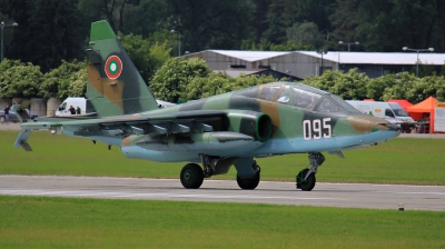 Photo ID 99858 by Milos Ruza. Bulgaria Air Force Sukhoi Su 25UBK, 095