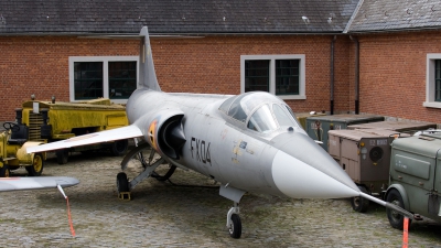 Photo ID 101936 by Jan Eenling. Belgium Air Force Lockheed F 104G Starfighter, FX04