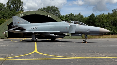 Photo ID 100217 by Carl Brent. Germany Air Force McDonnell Douglas F 4F Phantom II, 38 53