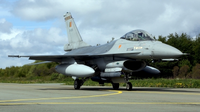 Photo ID 100278 by Carl Brent. Belgium Air Force General Dynamics F 16AM Fighting Falcon, FA 135