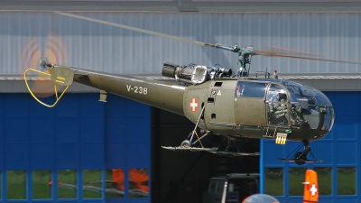 Photo ID 100437 by Sven Zimmermann. Switzerland Air Force Aerospatiale SA 316B Alouette III, V 238