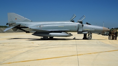 Photo ID 12856 by Giorgio Pitteri. Germany Air Force McDonnell Douglas F 4F Phantom II, 38 01