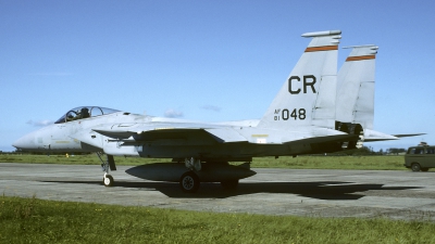 Photo ID 100613 by Joop de Groot. USA Air Force McDonnell Douglas F 15C Eagle, 81 0048