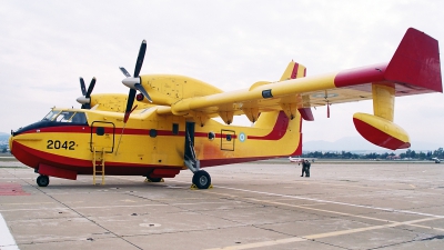 Photo ID 100725 by Kostas D. Pantios. Greece Air Force Canadair CL 415GR, 2042