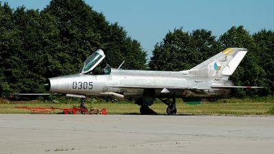 Photo ID 100883 by Radim Spalek. Czechoslovakia Air Force Mikoyan Gurevich MiG 21F 13, 0305