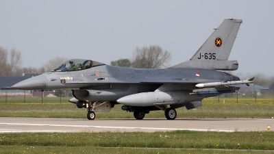 Photo ID 100980 by Mark Broekhans. Netherlands Air Force General Dynamics F 16AM Fighting Falcon, J 635