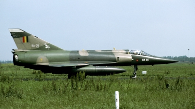 Photo ID 101520 by Joop de Groot. Belgium Air Force Dassault Mirage 5BA, BA05