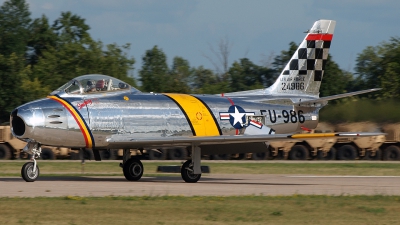 Photo ID 101689 by Steve Homewood. Private Private North American F 86F Sabre, NX188RL